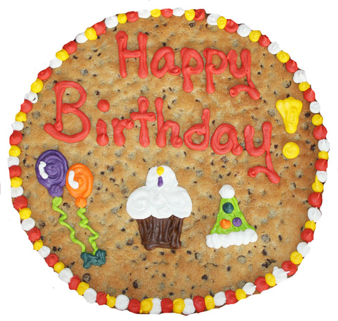 Happy Birthday Giant Cookie by Cookiegrams.com